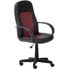 Кресло TetChair Парма (черный/бордовый)