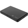 Бокс для накопителей 2.5" USBTOP SATA – MiniUSB – USB2.0 (черный)