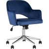 Кресло Stool Group Кларк велюр (синий)